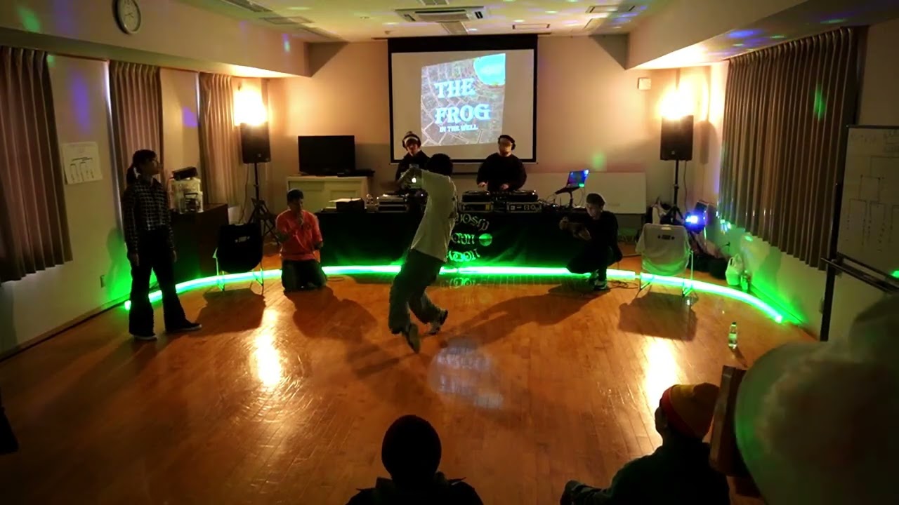 THE FROG IN THE WELL 12.14【Freeatyle 1on1 SemiFinal② Mah. vs DAIKI】