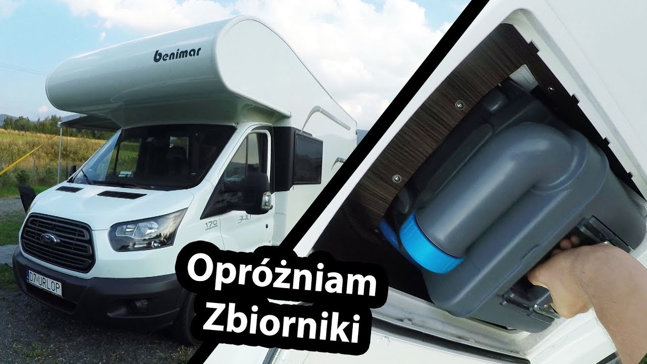 Ścieki w Kamperze - Opróżniam Zbiorniki (Vlog #172)