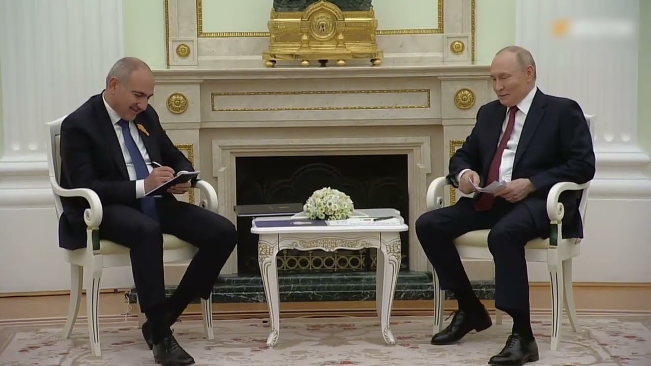 Встреча Владимира Путина и Никола Пашиняна 01.04.2026