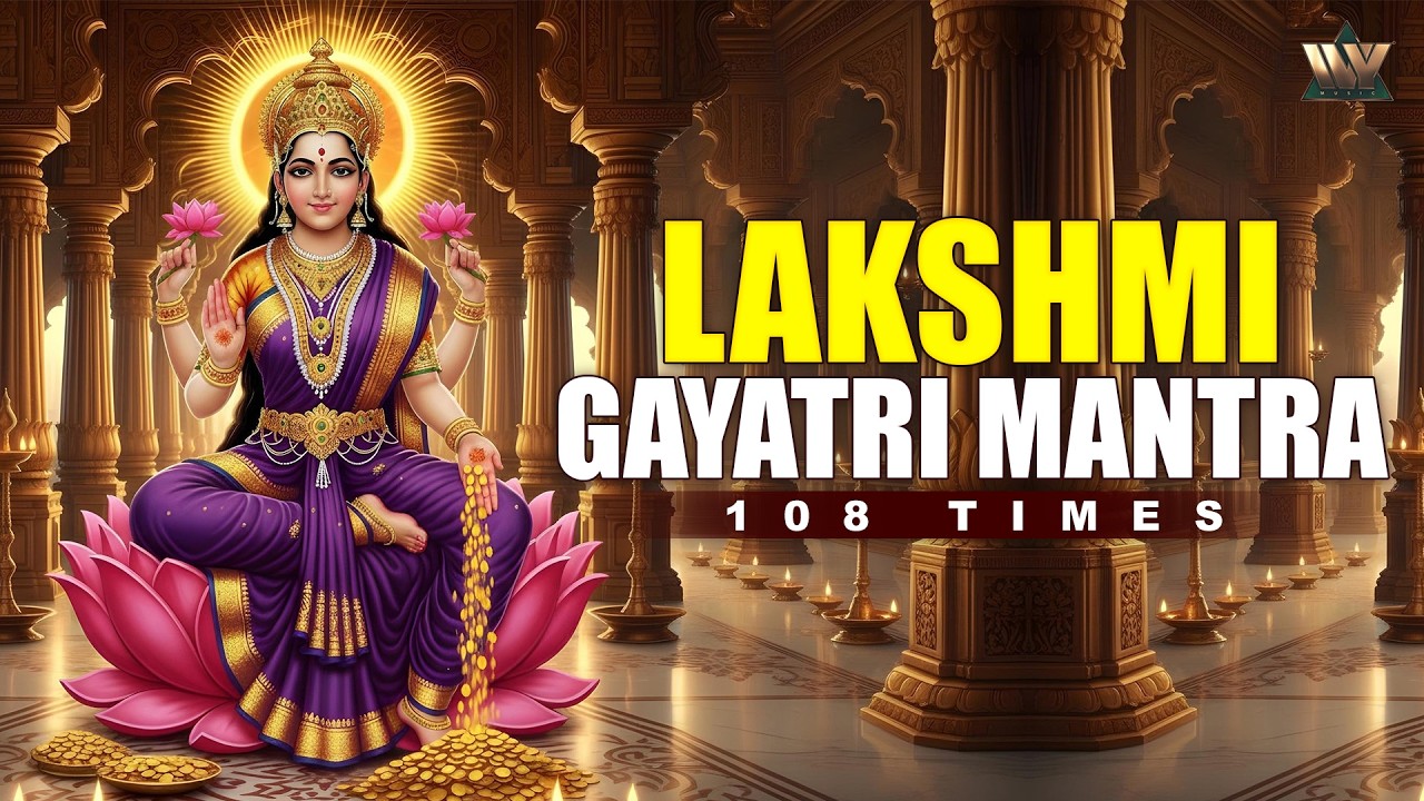 Lakshmi Gayatri Mantra 108 Times | Powerful Mahalakshmi Mantra Chanting | लक्ष्मी गायत्री मंत्र