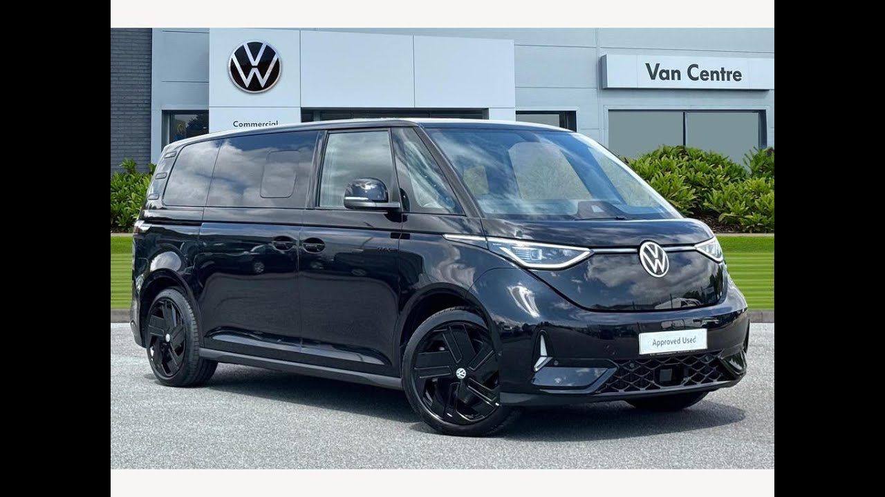 New Volkswagen ID Buzz ID. Buzz GTX 4Motion 7-seat LWB | Volkswagen Van Centre Liverpool | DF25 XDV