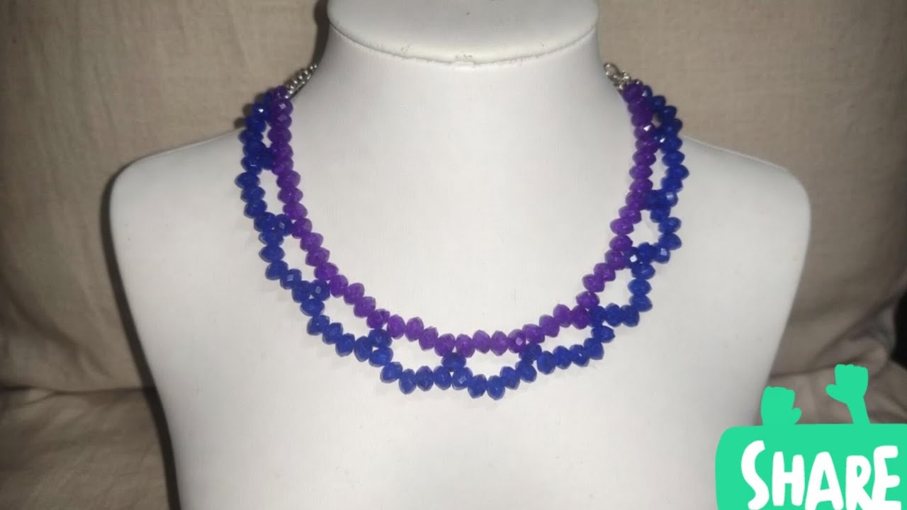 Cristal magic begin now nacklace diy 
