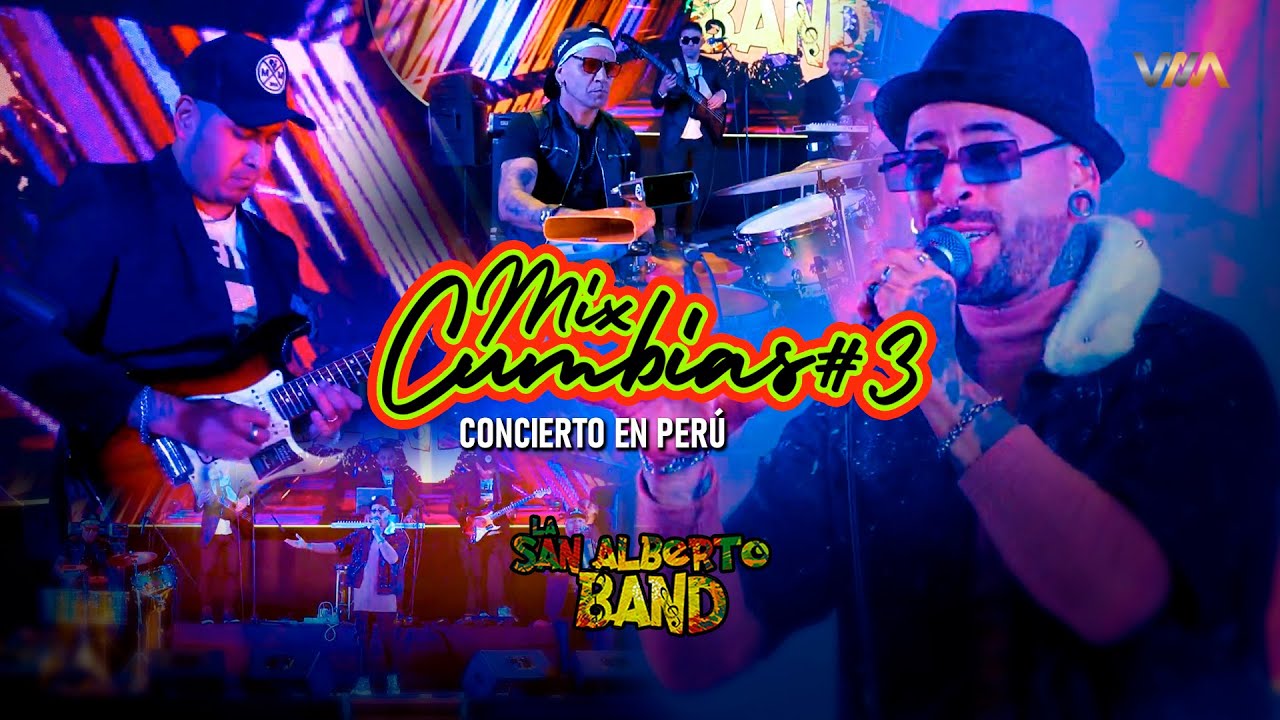 MIX CUMBIAS #3 - La San Alberto Band 🇦🇷🇵🇪 (Wawa Fest 2025) (Concierto en Lima - Perú)