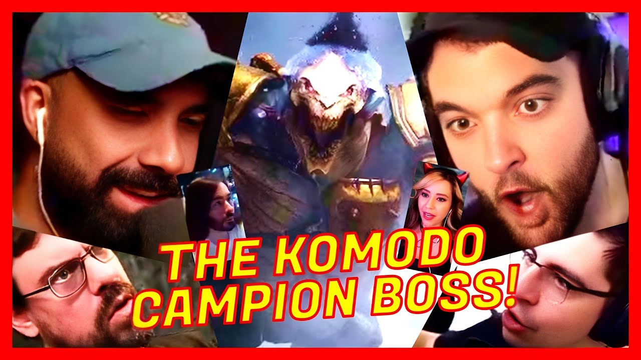 DOOM GUY VS KOMODO CHAMPION BOSS REACTIONS - DOOM THE DARK AGES BOSS REACTIONS KOMODO BOSS REACTION!