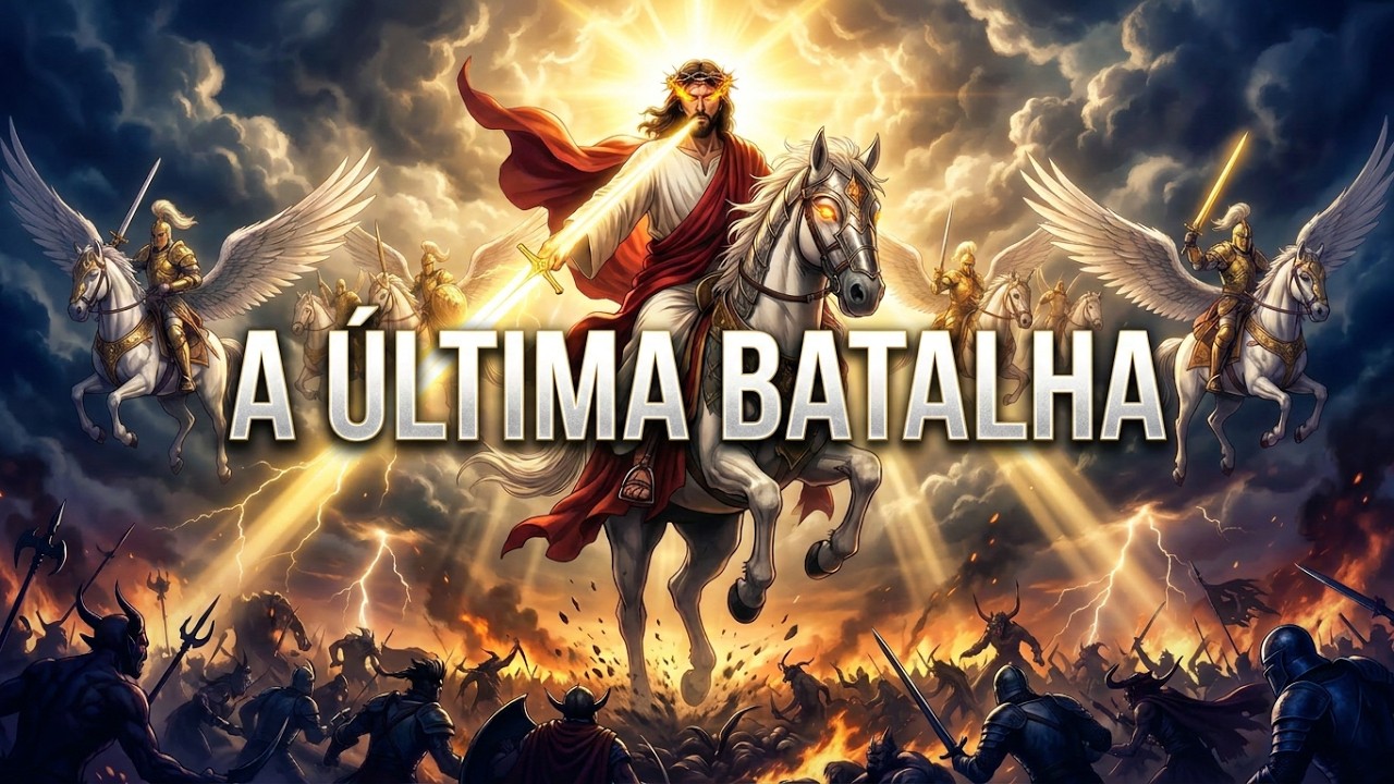 A Batalha Final do Apocalipse 🔥⚔️👑  Quando o Céu e a Terra Entraram em Guerra