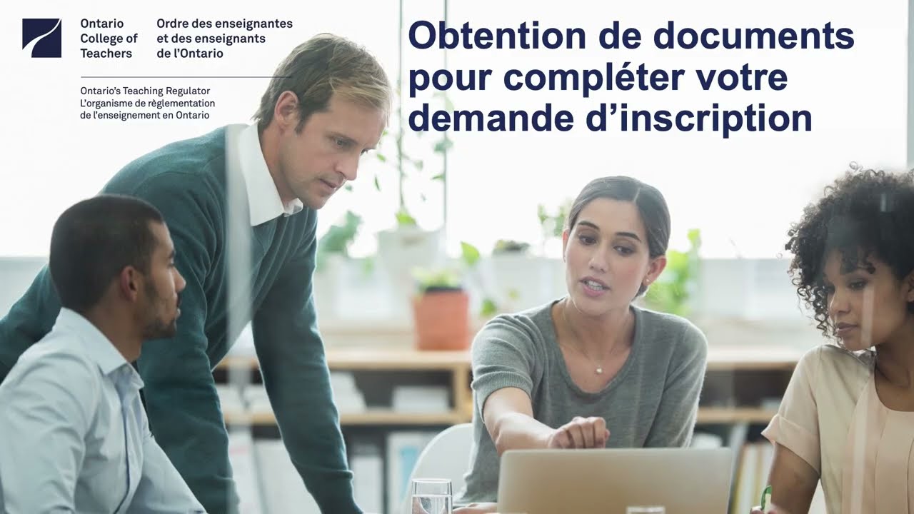 Obtenir les documents requis pour votre demande