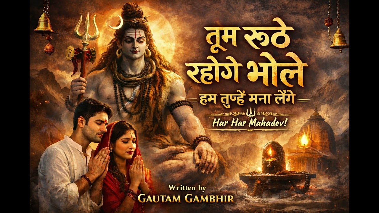 तुम रूठे रहोगे भोले हम तुम्हें मना लेंगे | New Shiv Bhajan 2026 | Mahadev Bhajan | Har Har Mahadev