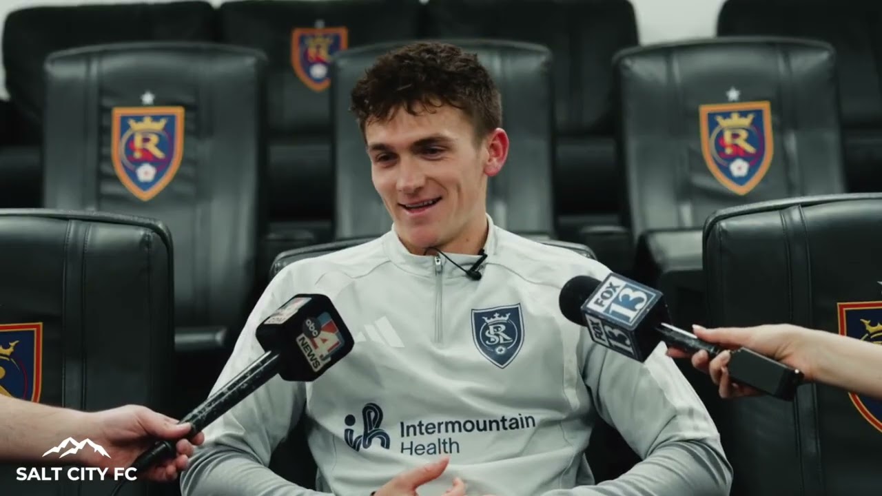 Real Salt Lake | Post-Training Interviews | MF Zach Booth