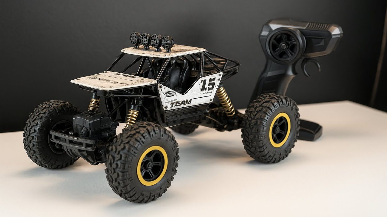 Unboxing the CRAZIEST RC Rock Crawler Jeep 4x4 🚙🔥 | Off-Road Beast Test!
