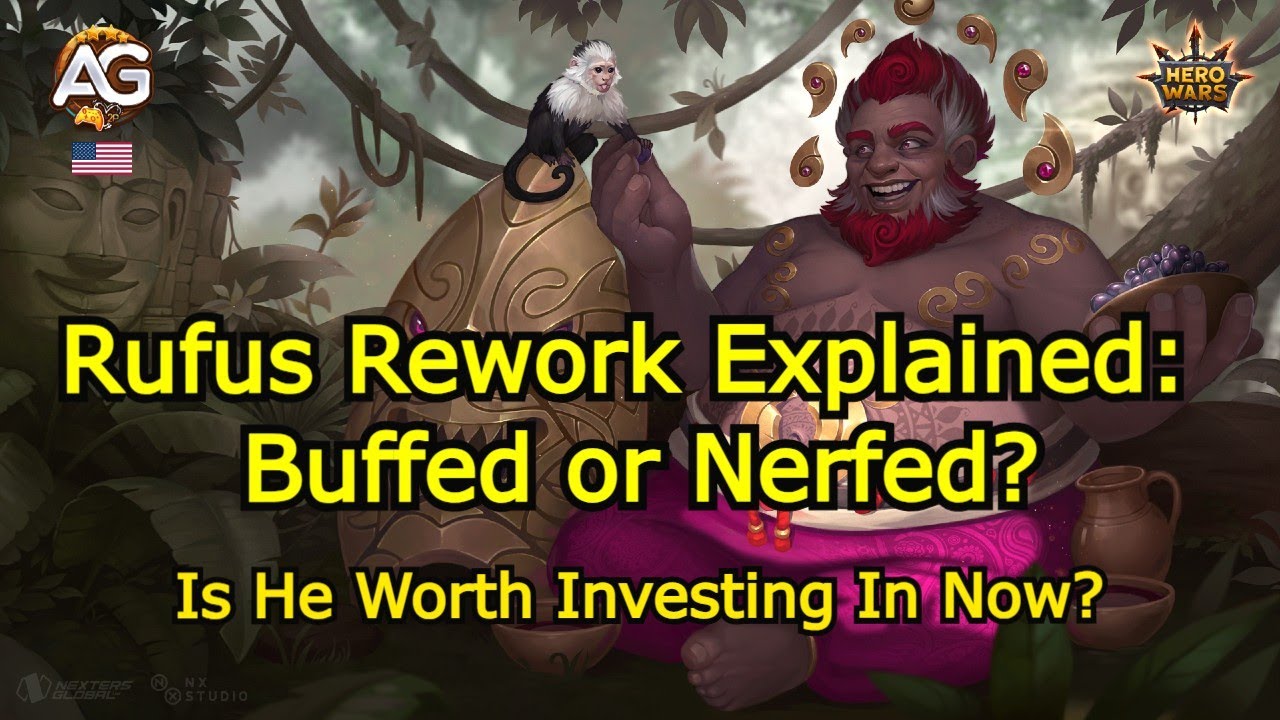 Rufus Rework Explained: Buffed or Nerfed? Is He Worth Investing In Now? (Full Guide) Hero Wars