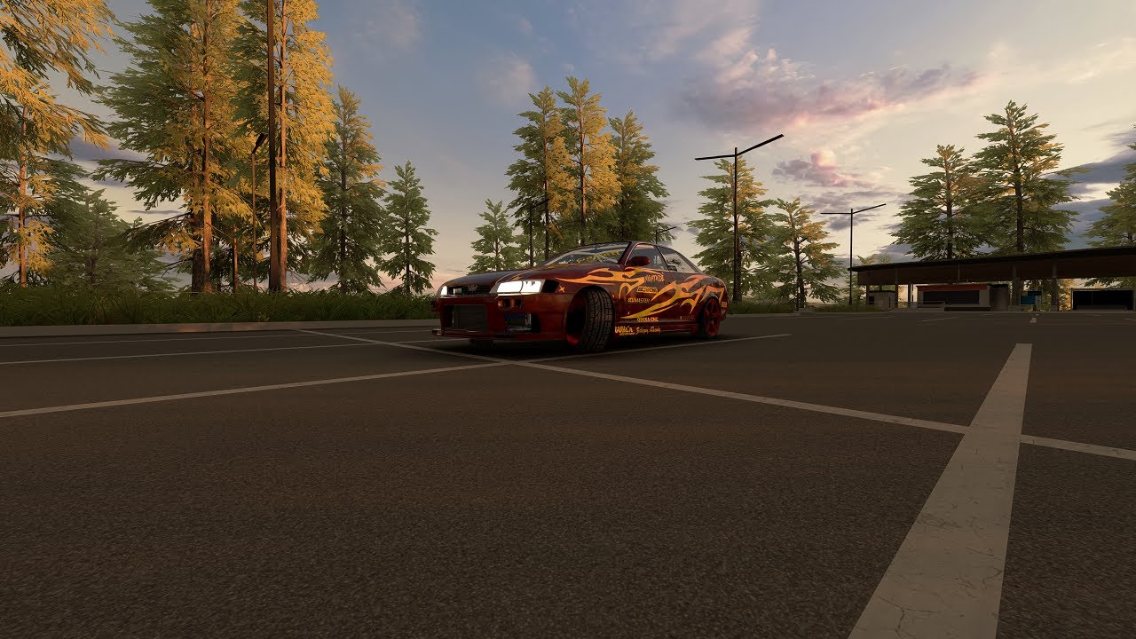 Toyota JZX90 Mark II kb3k_silver_spine l Assetto Corsa