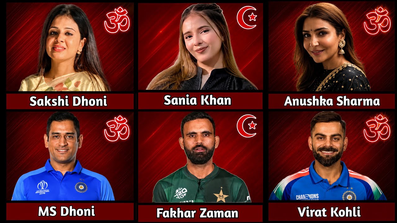 Famous Cricketers and Their Wife&rsquo;s Religion