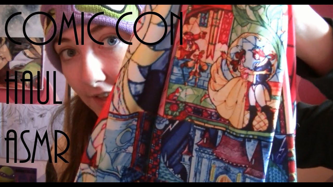 Comic Con Haul (ASMR)