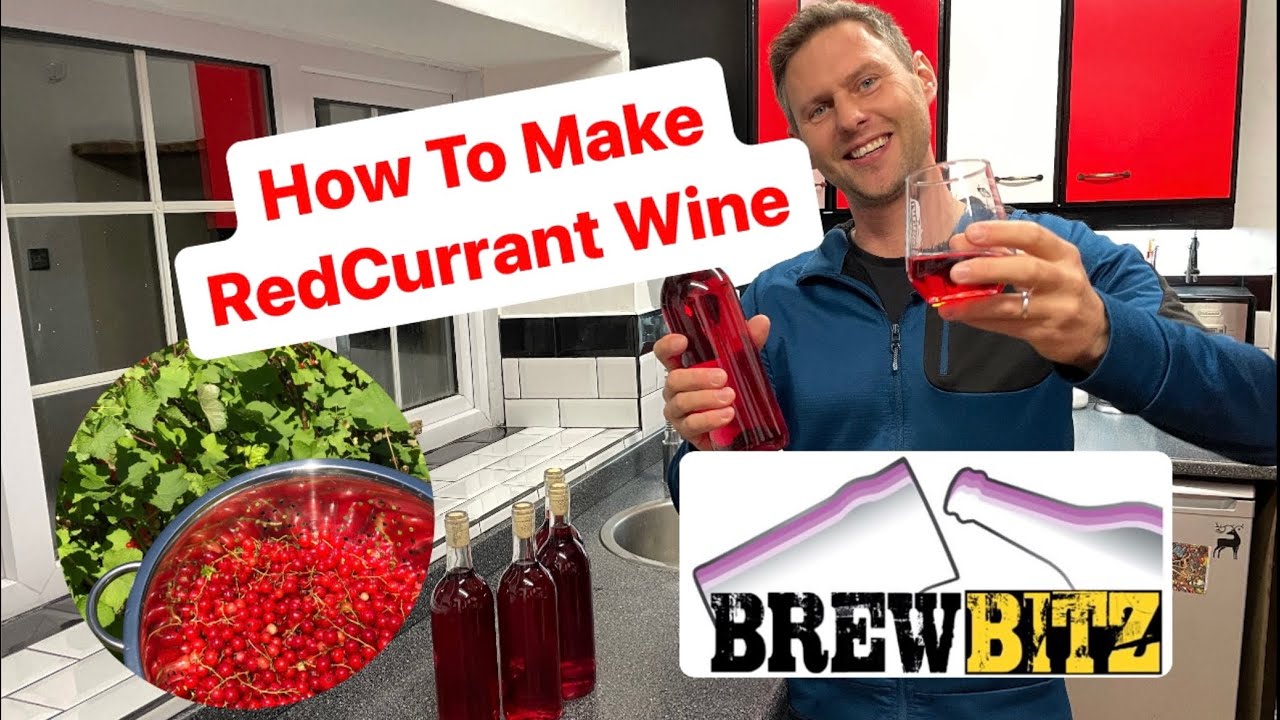 How To Make Redcurrant Wine in Just 2 Weeks - Quick and Easy Method