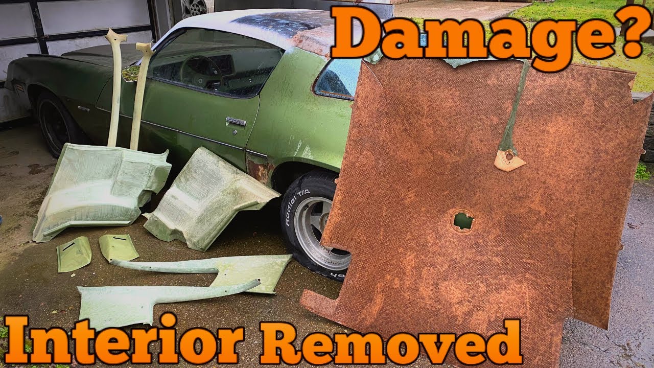 Разобран салон! Реставрация Camaro 1979 года. Часть 5