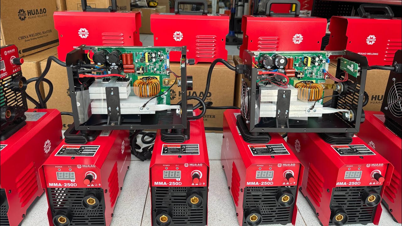 Thanh lý xả kho cuối năm máy hàn que giá rẻ như bèo MMA250D Huaao công suất thực 140A giá:950k
