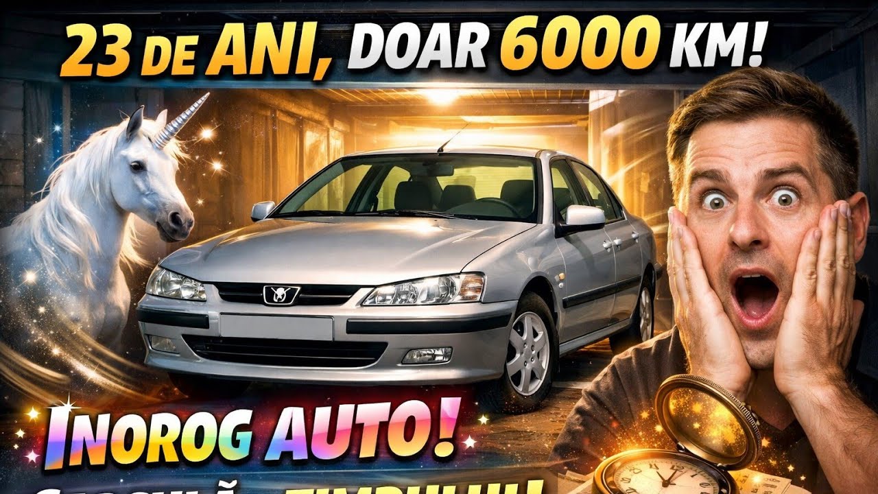 Inorogul - Peugeotul vechi de 24 de ani cu doar 6000 km - 406 1.8i