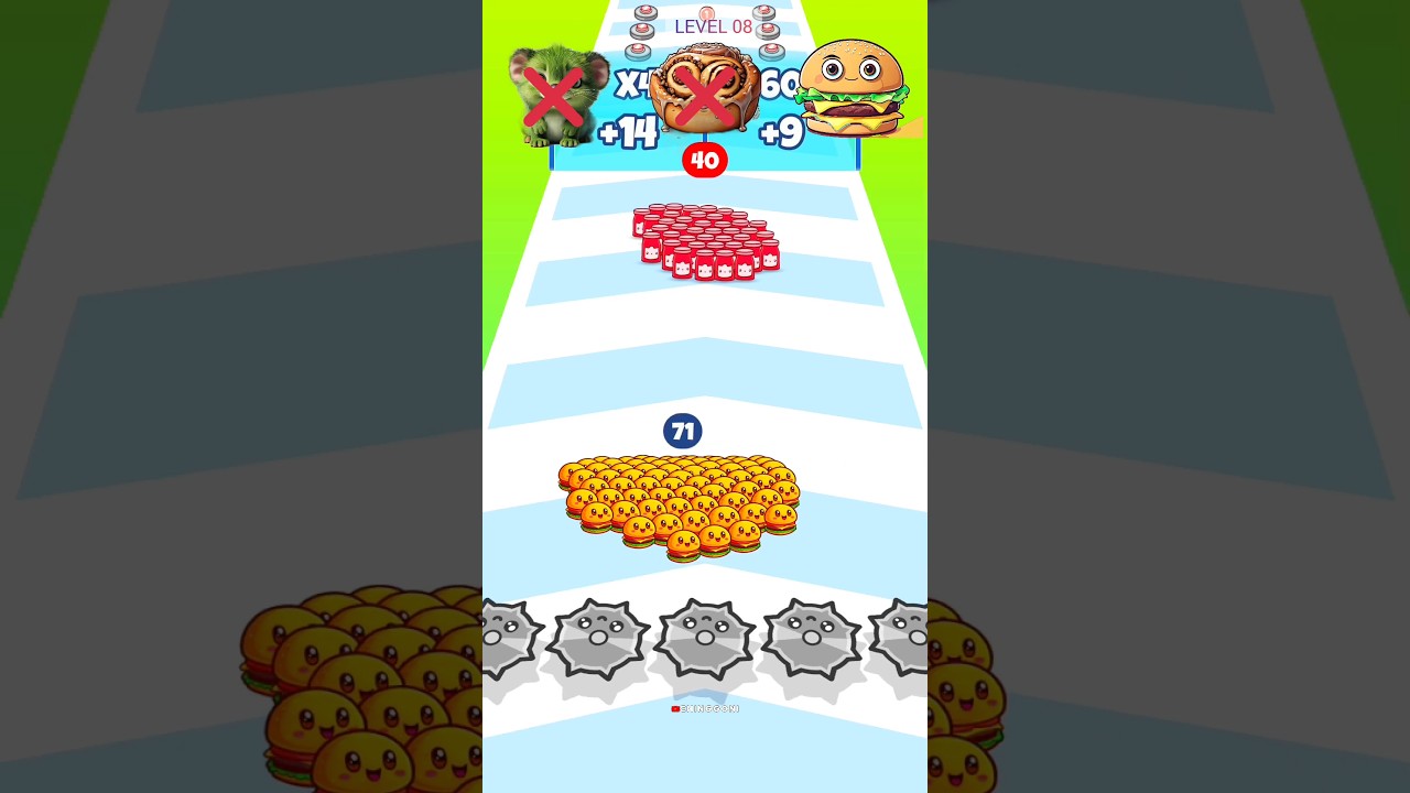 🍔Impossible food Evolution Run 🤓 #shorts #gaming #viralvideo #youtubeshorts