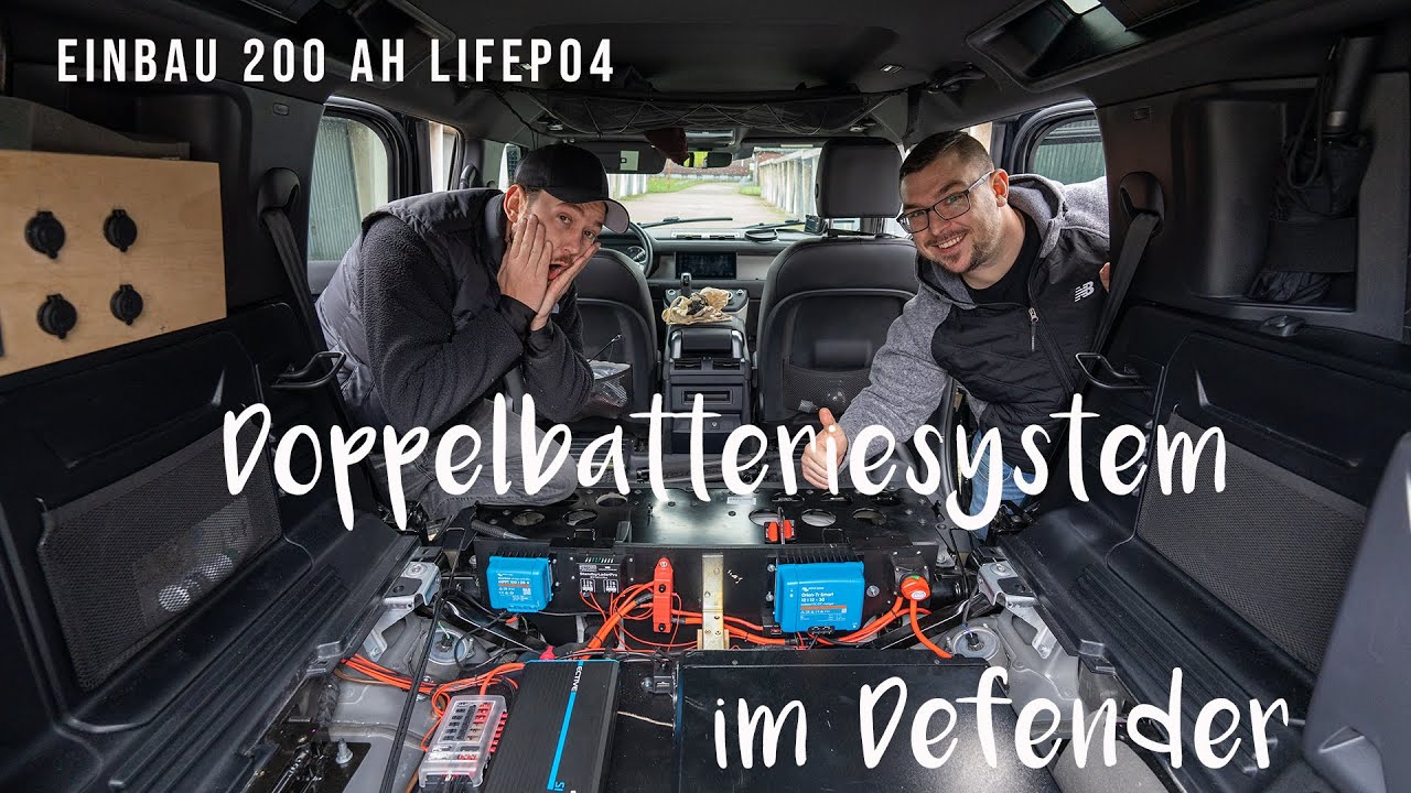 Doppelbatteriesystem | Der neue Defender bekommt eine zweite Batterie | LiFePO4 Einbau | Teil 1 EP 6