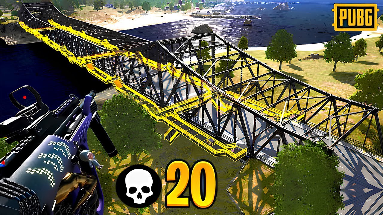 The CRAZIEST BRIDGE CAMP! - PUBG