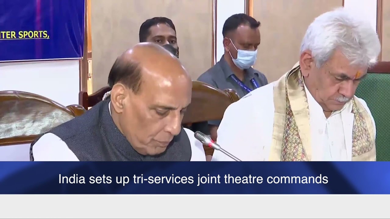 India sets up tri-services joint theatre commands