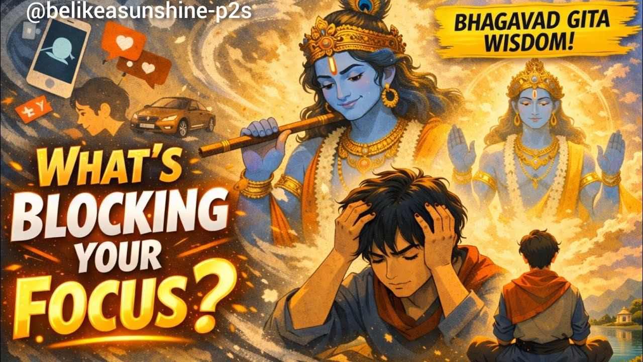 Distracted? Krishna’s Wisdom to Regain Focus