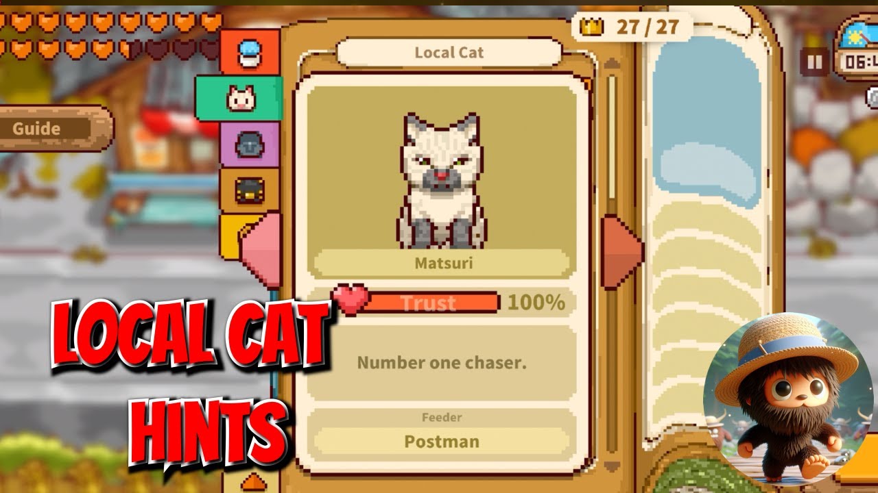Japanese Rural Life Adventure - Local Cat hints