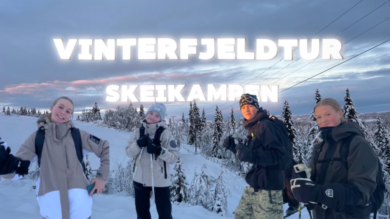 På langrendsski i Norge
