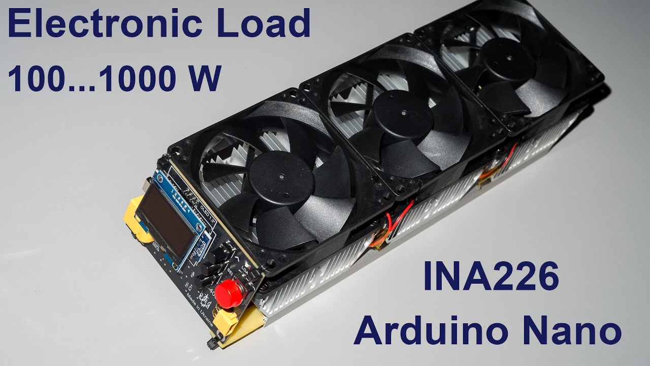 Елетронне навантаження на Arduino Nano + INA226
