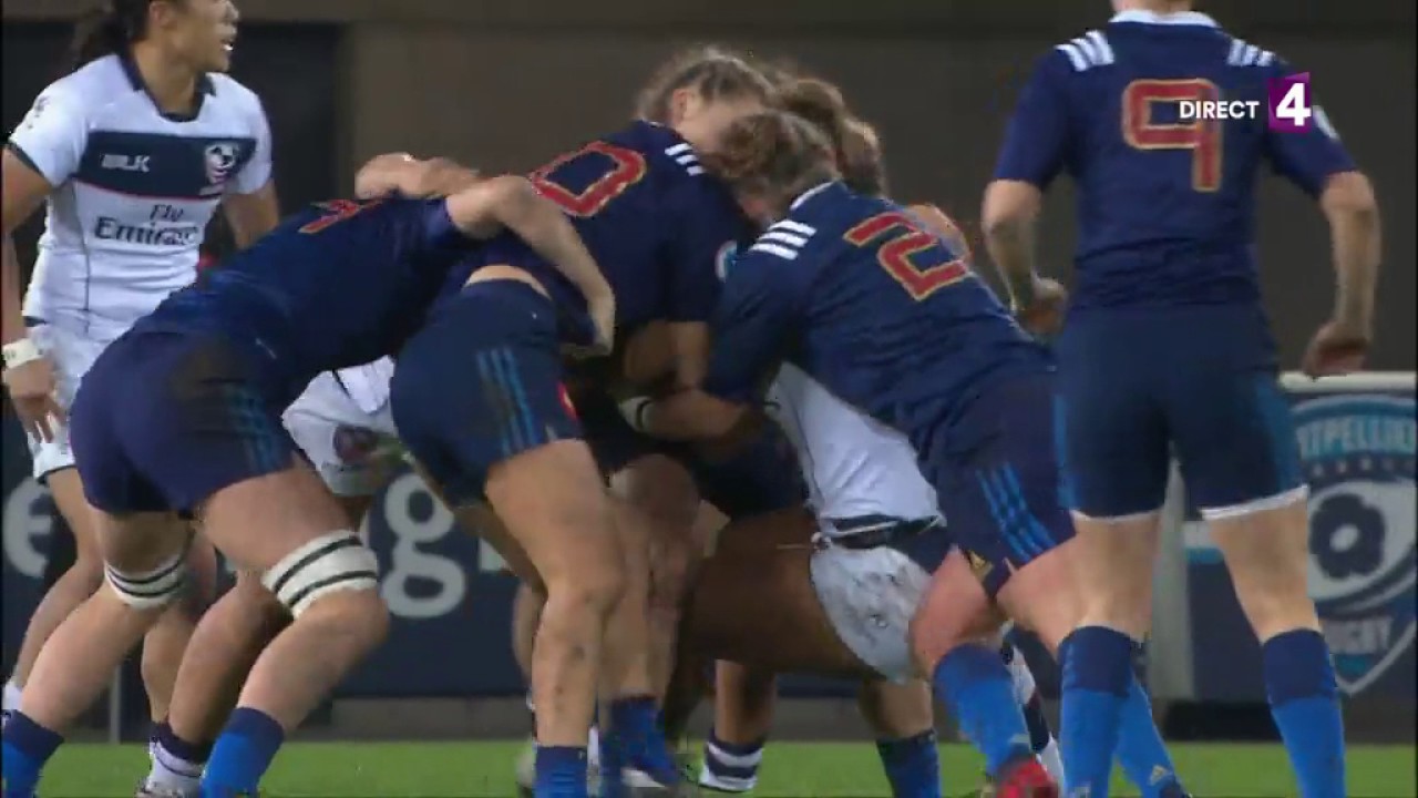 Test match 2 féminin France USA