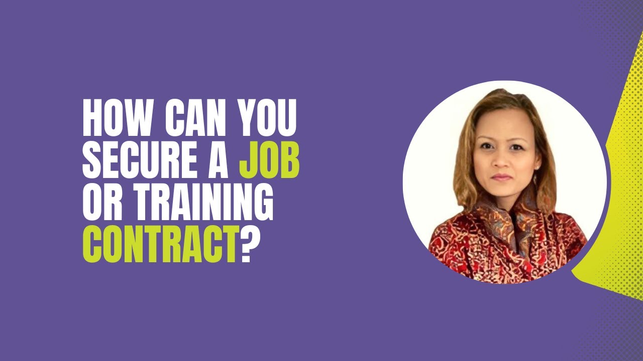 How Can You Secure a Job or Training Contract? | Academy of Smart Lawyers