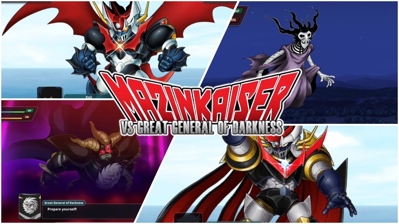SRW Y (4K) : Mazinkaiser vs. Great General of Darkness