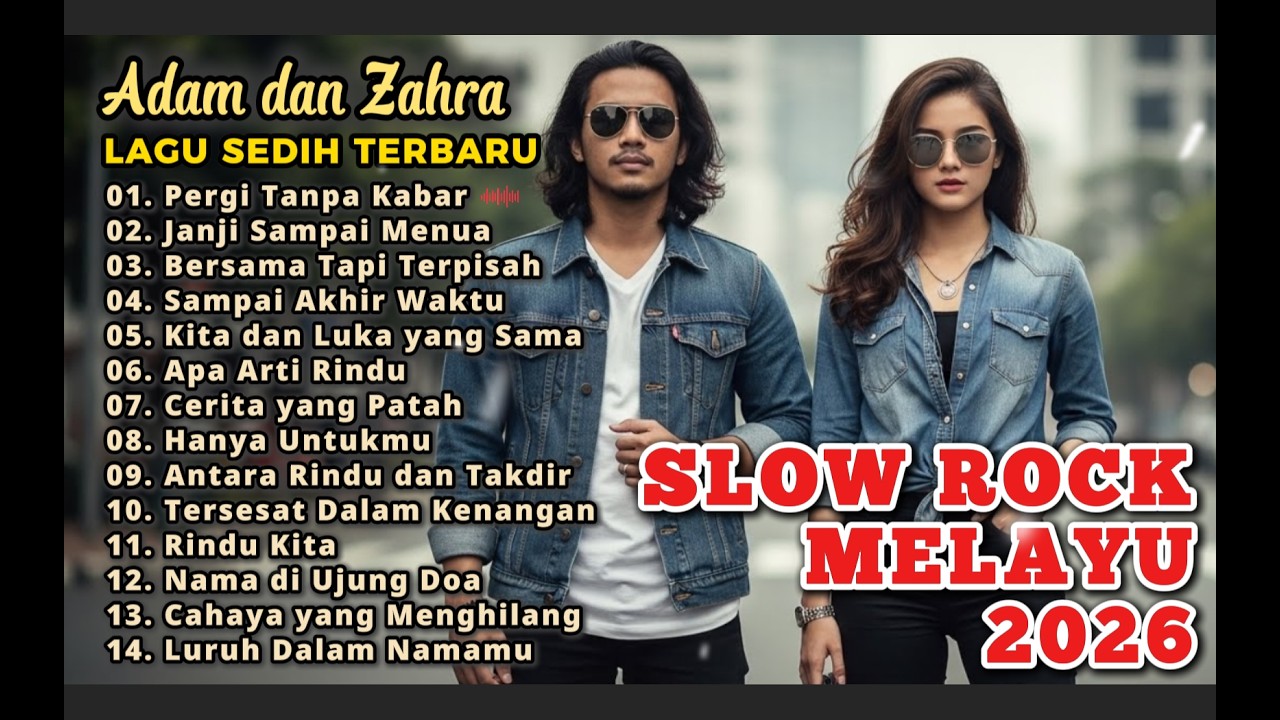 LAGU SLOW ROCK MELAYU TERBARU 2026 / Paling Sedih Menyayat Hati/Slow Melayu/🎶Pergi Tanpa Kabar