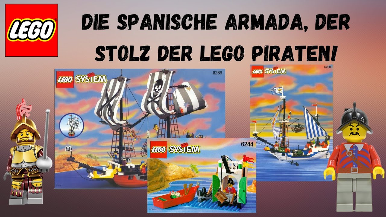 Legos spanische Armada Piraten: Selten und teuer! (1996-1997)