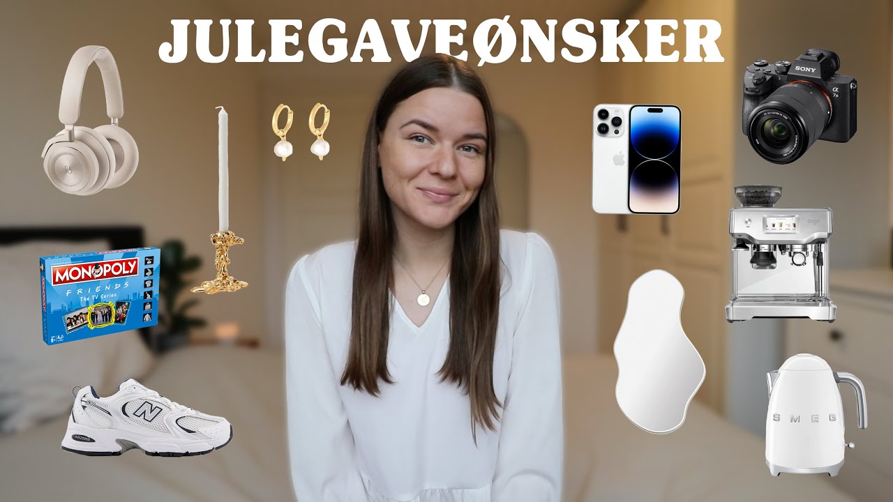 MINE JULEGAVEØNSKER 2022 🎁 200+ julegaveideer