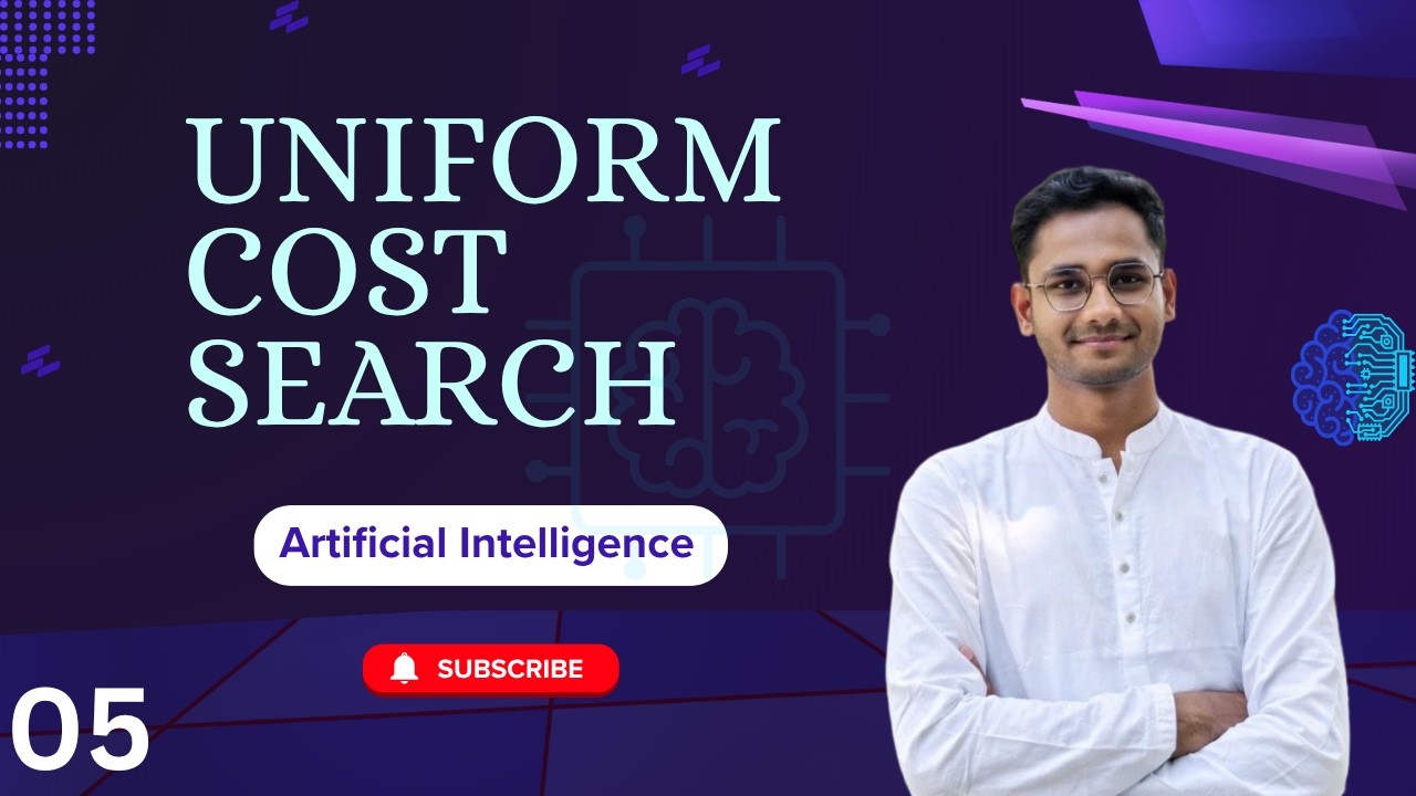 Uniform Cost Search (UCS) | Artificial Intelligence