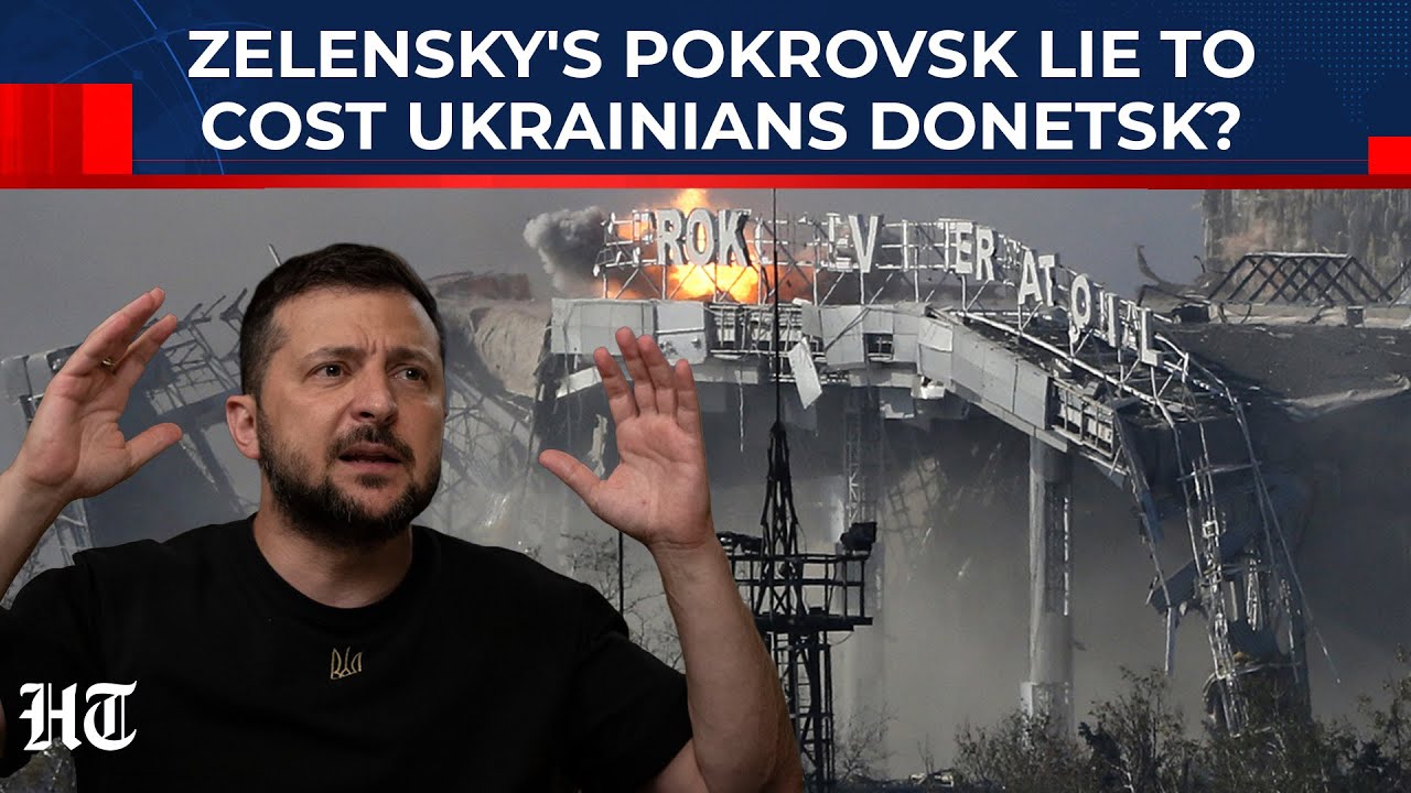 Zelensky To Lose Pokrovsk Weeks After He Refused To Give Putin Donetsk For Peace? Russia-Ukraine War