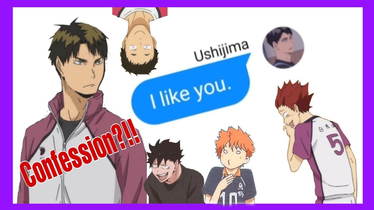 Haikyuu Text: Ushijima tries to ASK TENDOU OUT?!!