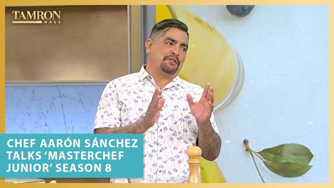 Chef Aarón Sánchez Talks ‘MasterChef Junior’ Season 8