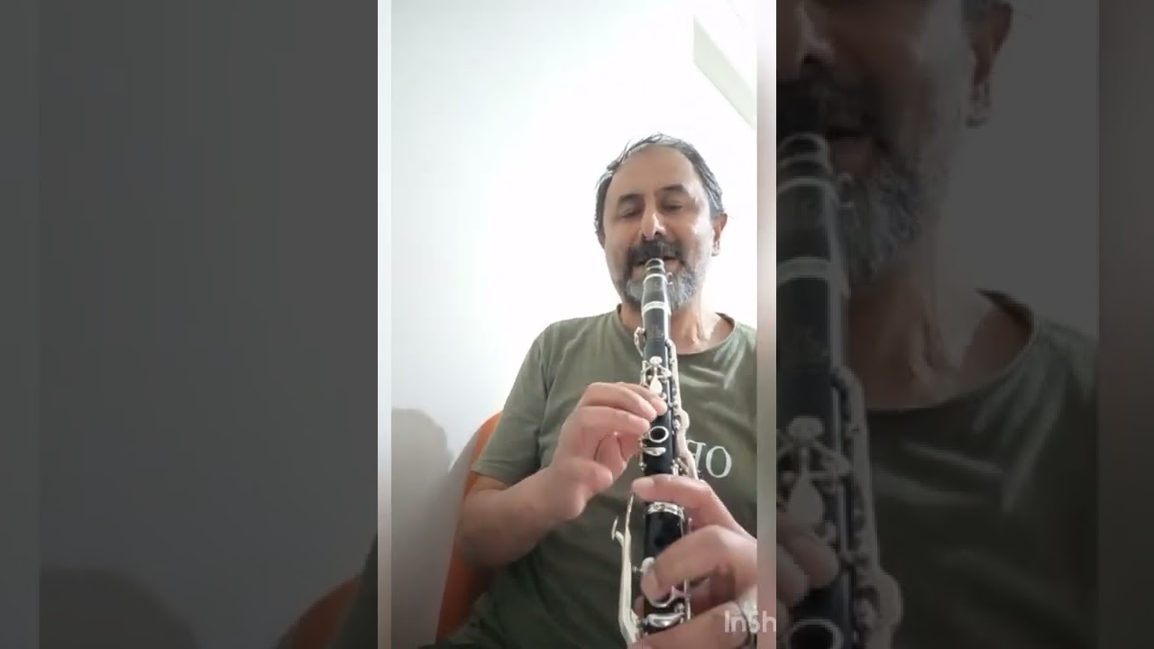 Klarnetle arpej egzersizleri… İlhan Küçükcivan (Açıklamayı okuyunuz)