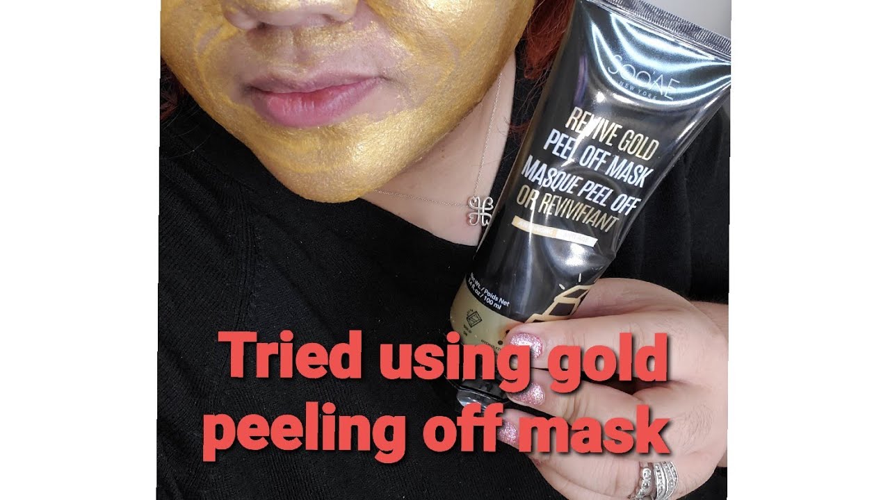 Tried Revive Gold Peel Off Mask from Sooae