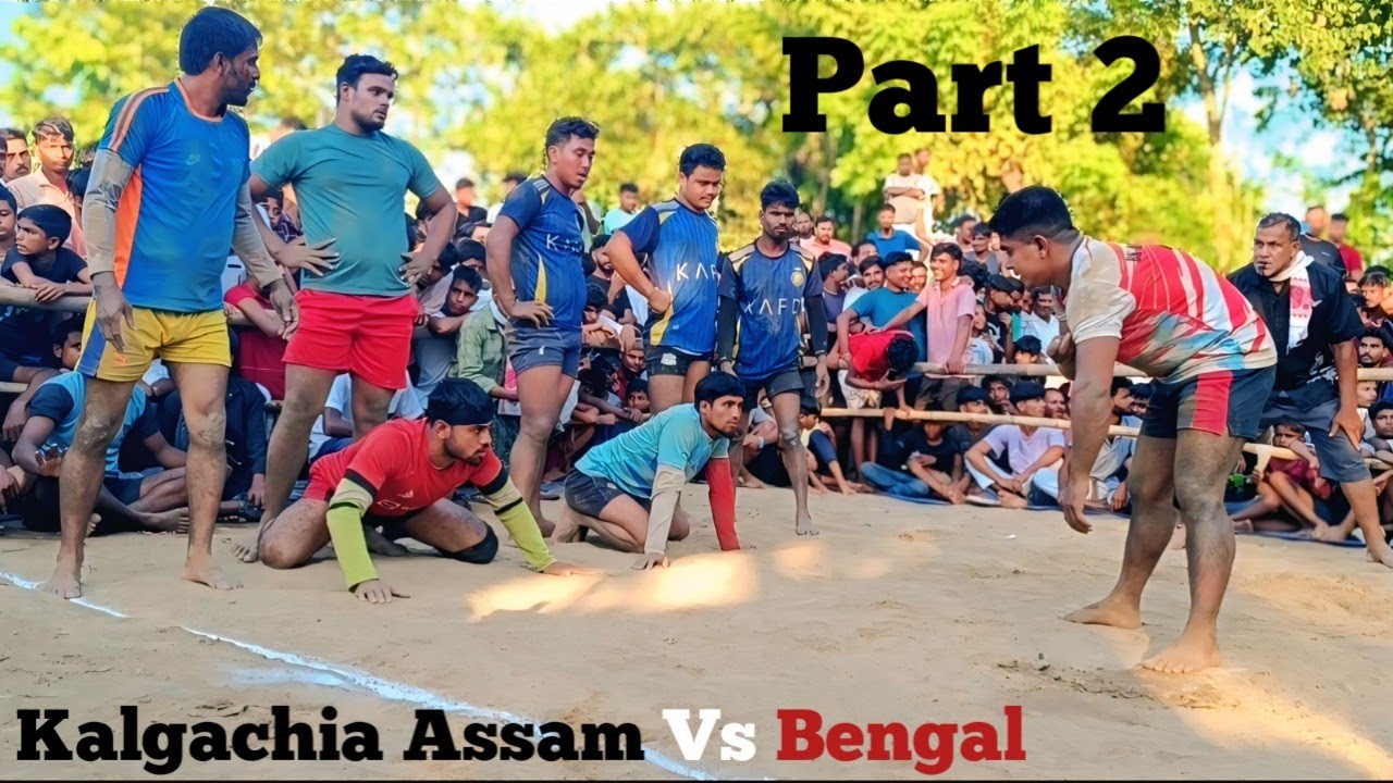 New Kabaddi Khela 2025 [ Kalgachia Assam Vs Bengal [ Part 2 [ SR Traveller Vlogs [ Hadudu Khela 2025