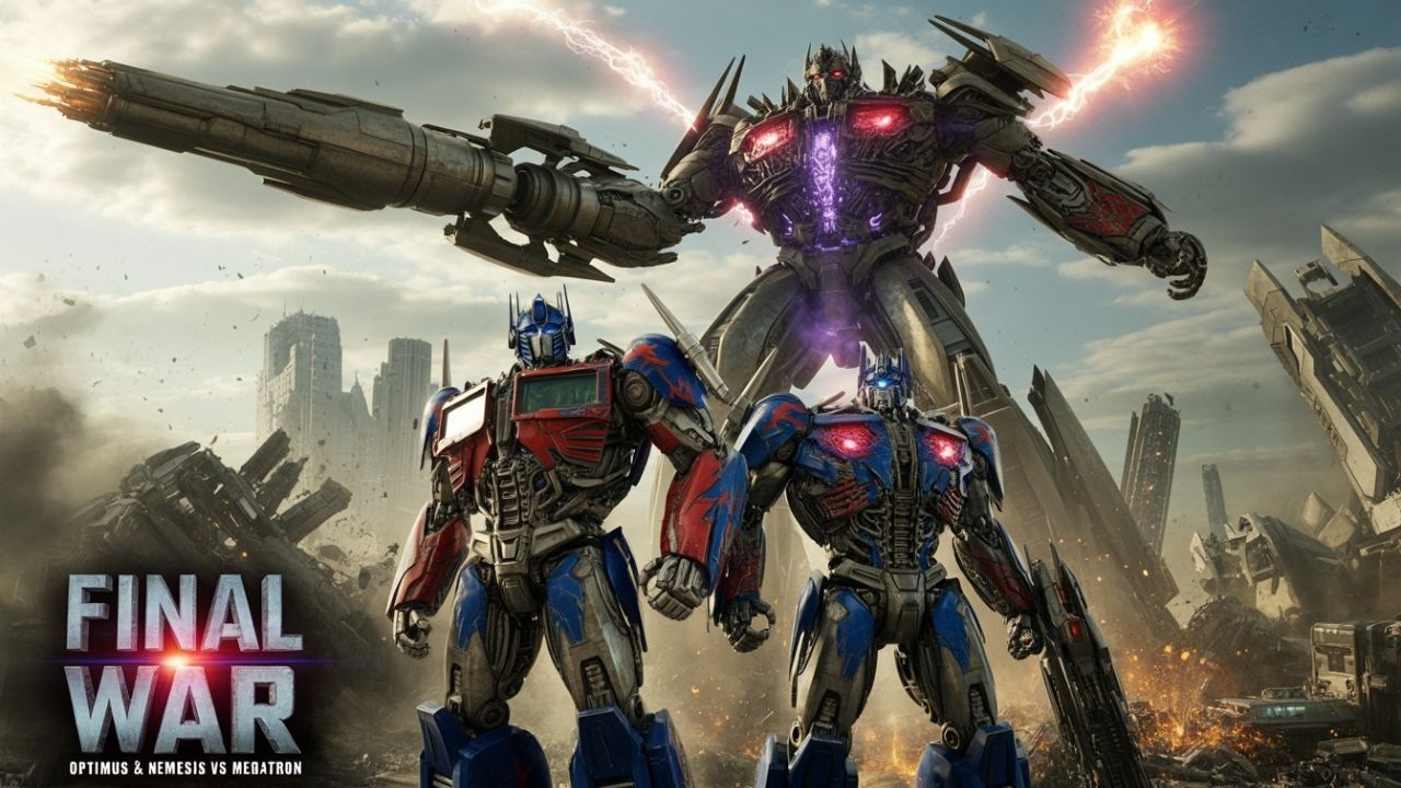 Nemesis X & Optimus Prime vs Megatron – The Last War | Transformers: Shadow of Unicron