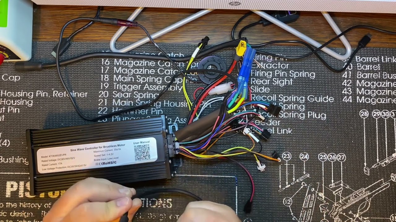 Super73 ZX controller upgrade with stock motor and harness