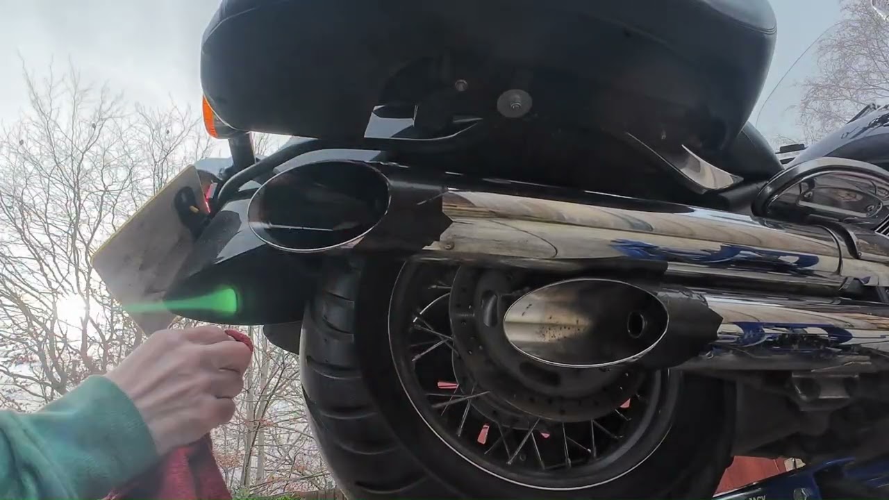 Kawasaki Vulcan VN 900 exhaust debaffle