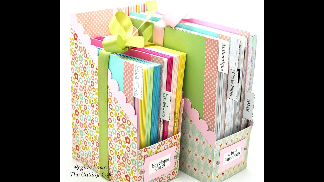 Watch Me Work Wednesdays - Episode 36 - File Folder Box Holder Set