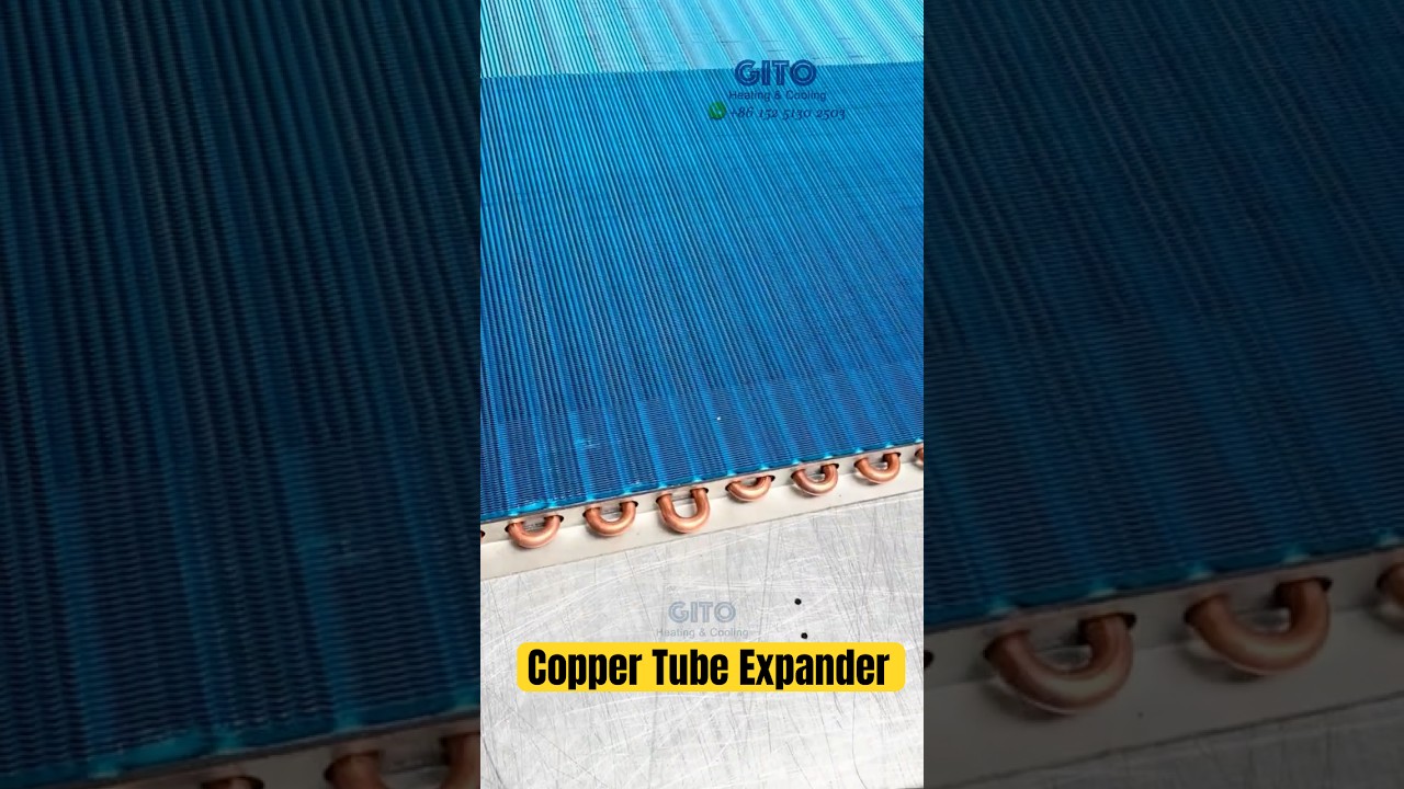 AC Condenser Coil Copper Tube Expander