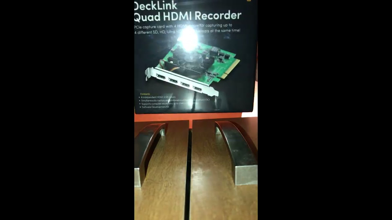 Unboxing Decklink Quad HDMI Recorder and Using it with AKiTiO Node Lite (Plus Advice)