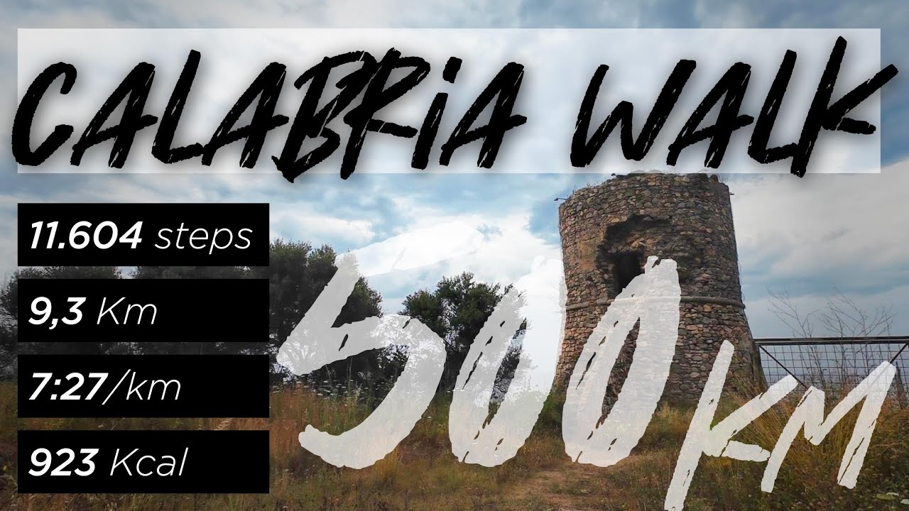 25 06 20 — Discovering Calabria 500Km | 9.3 km at 7:27/km
