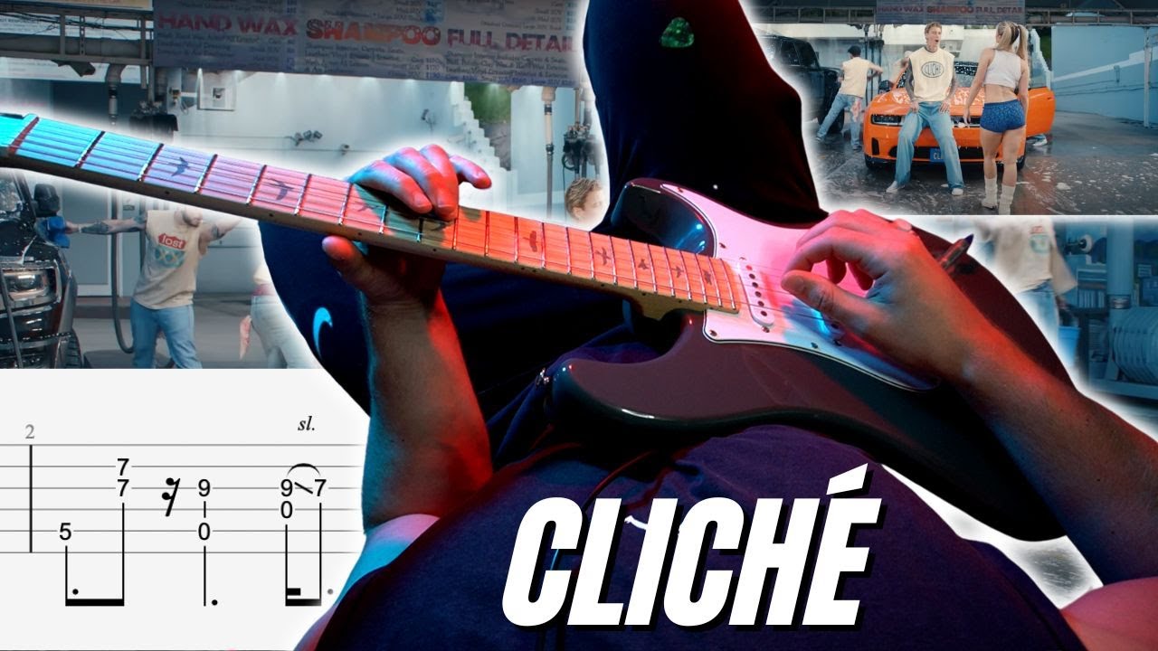 Changing Genres AGAIN?! | mgk – cliché POV Guitar Cover | SCREEN TABS